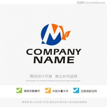 M字母 LOGO设计