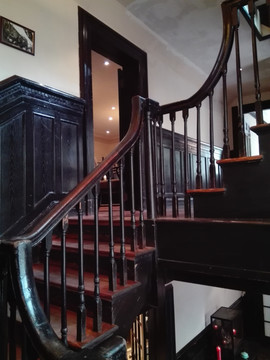 老洋房 木楼梯