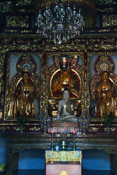 西安 卧龙禅寺 佛像