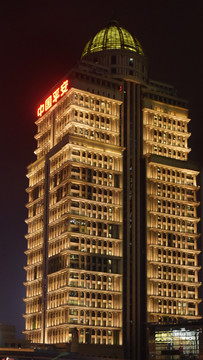 中国平安大厦夜景