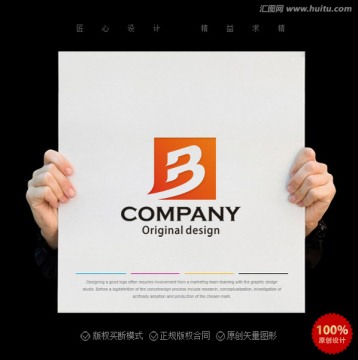 B字母logo