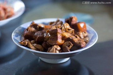 百叶红烧肉