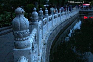 北京 后海 风情街 夜色