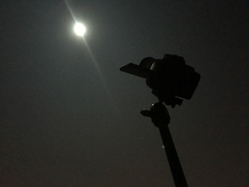 拍摄超级月亮