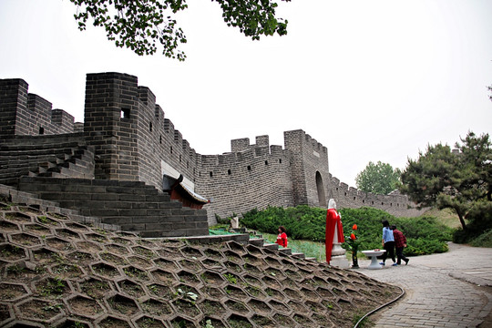 北京 世界公园 著名建筑 长城
