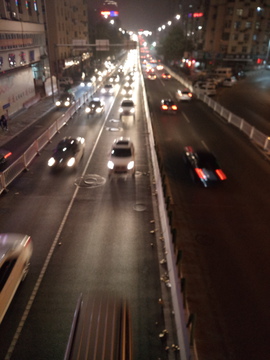 青岛延安路夜景