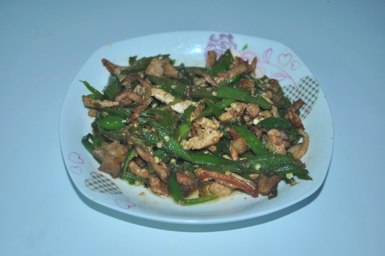 青椒炒肉 辣椒炒肉丝