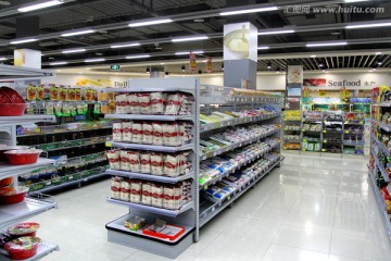 超市 卖场 超市内景 大型超市