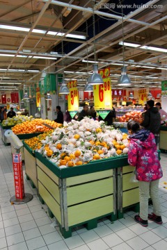 超市 卖场 超市内景 大型超市