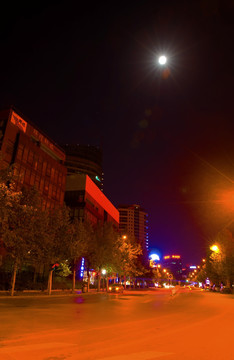 北京总部基地夜色
