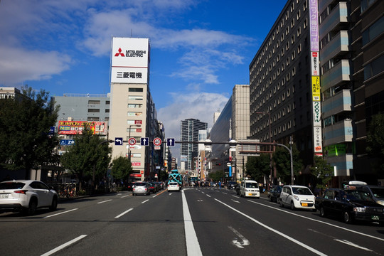 日本大阪街景
