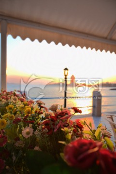 夕阳浪漫