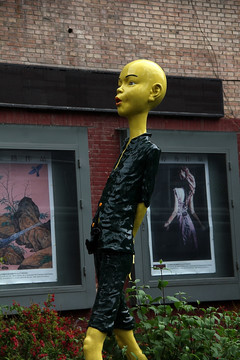 北京 艺术 798 街道雕塑