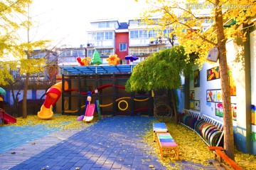 幼儿园秋色