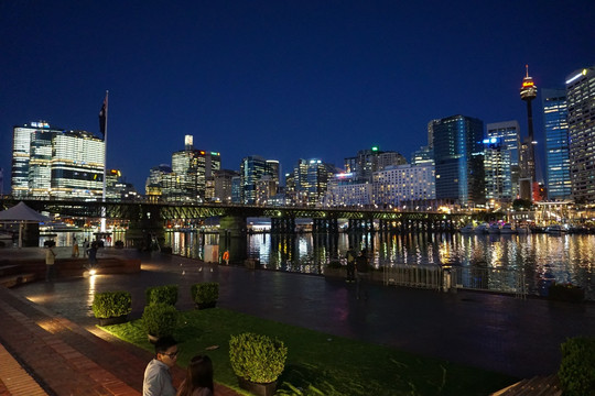 欧洲城市夜景