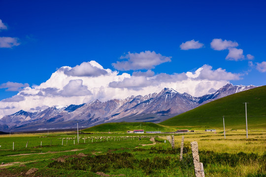 祁连山风光