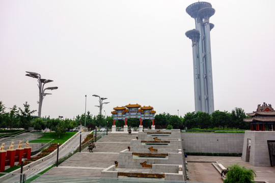 北京奥森公园奥林匹克塔
