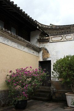 云南腾冲乡村庭院