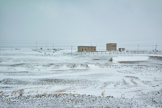 雪地小屋