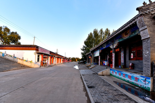 查干湖景区建筑