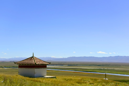 黄河第一湾 索格藏寺