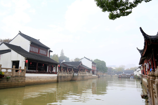 寒山寺河流
