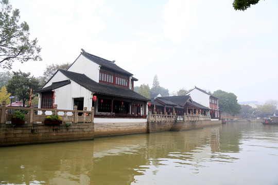 寒山寺河流