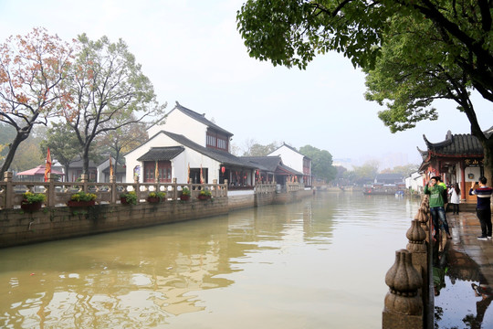 寒山寺河流
