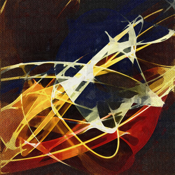 抽象画