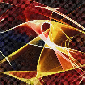 古风抽象画