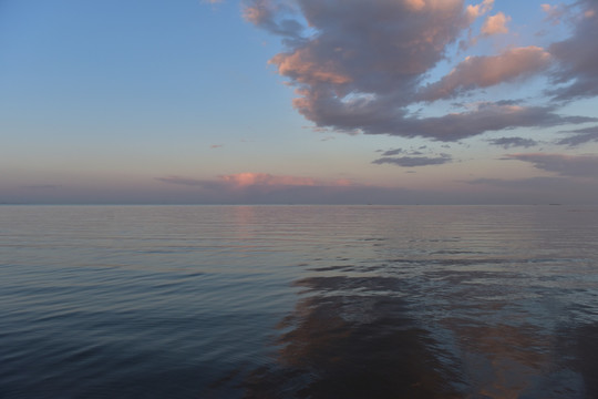 大海晚霞