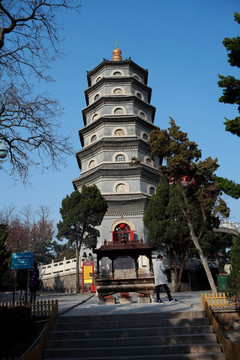 青岛湛山药师塔