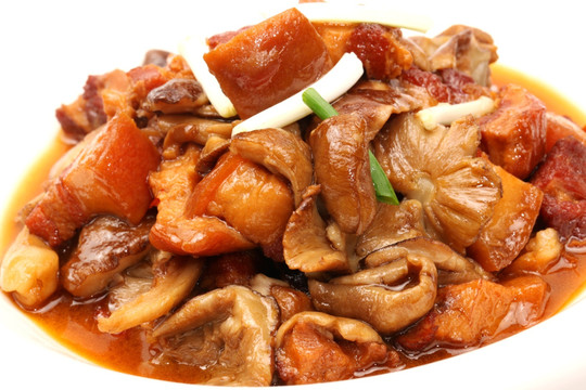 红烧肉 老菌红烧肉