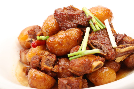 排骨炒土豆