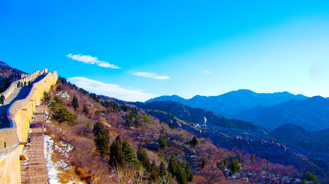 山岭 长城
