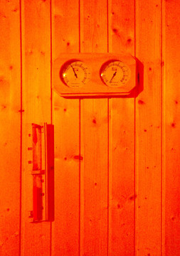 芬兰浴 温度湿度仪器