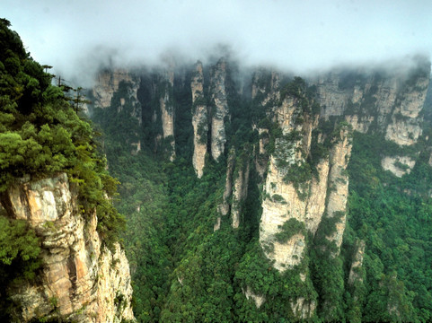 湖南张家界袁家界景区