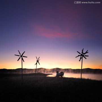 夕阳风景