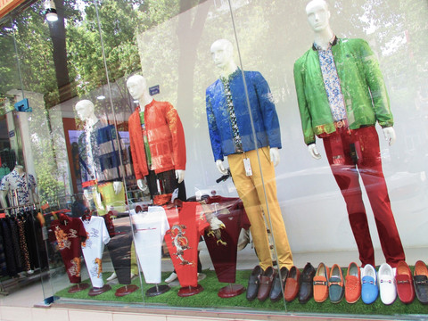 服装门店展示摄影 服装展示