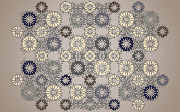 现代风格地毯图案