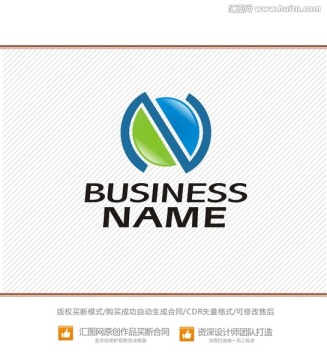 N字母 LOGO设计