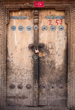 喀什老城区 老门