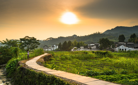 夕阳风光