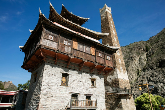 四川的藏寨