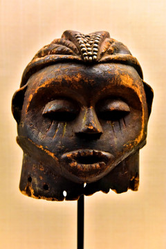 非洲面具 祖先木库特
