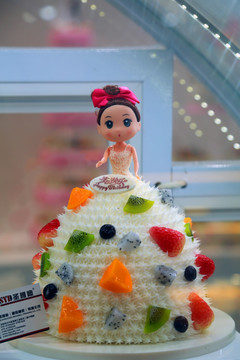 公主造型蛋糕