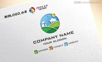 农业农庄农场园林LOGO设计