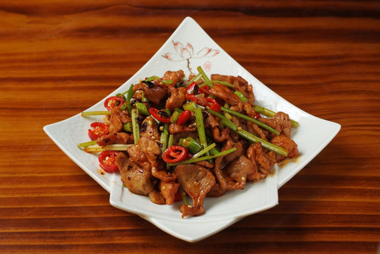 小炒黄牛肉
