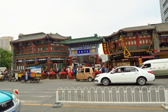 天津古文化街入口