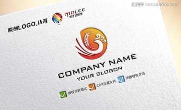 凤凰农业LOGO设计